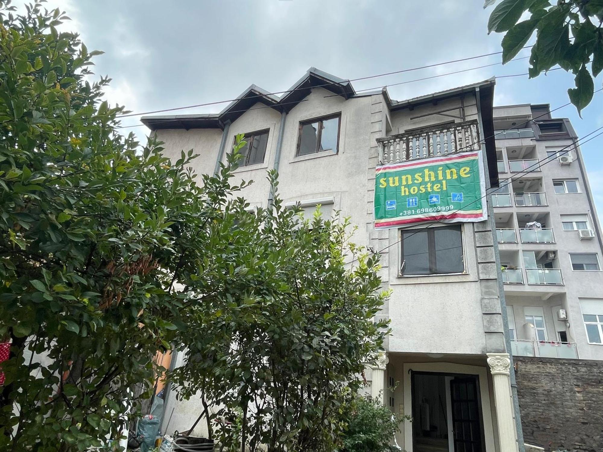 Sunshine Hostel 免费洗衣机 高速上网 Белград Экстерьер фото